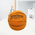 thumbnail image 4 of Ptetnvg Basketball Plush Pillow Fluffy Basketball Plush Toy Stuffed Decoration Super Soft Wear Resistant Embroidered Basketball Throw Pillow Kids Toy, 4 of 7