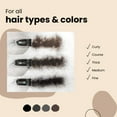 thumbnail image 6 of HAIR ILLUSION Hair Fibers for the Balding, Thinning Hair of Men and Women 100% Natural Texture Hair Loss Concealer, Dark Brown 38G, 6 of 9