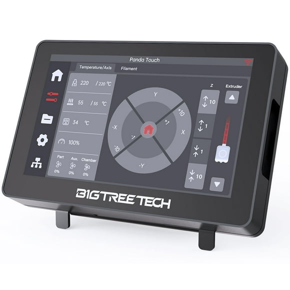BIGTREETECH Panda Touch Compatible with Bambu-Lab P1P P1S X1C X1E A1 Mini 3D Printers Upgrade Touch Screen Kit Support Multi-Printers Management 2.4G WiFi Wireless Connection