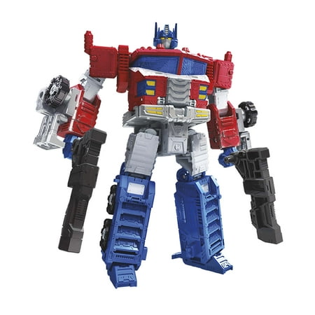 Transformers Toys Generations War for Cybertron Leader WFC-S40 Galaxy Upgrade Optimus Prime Action Figure - Siege Chapter - Adults and Kids Ages 8 and Up,