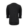 thumbnail image 6 of Dasayo Knit Women's Tops and Blouses Black Long Sleeve Winter Solid Ruffle Comfort Shirts Womens Tshirts L, 6 of 6