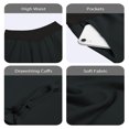 thumbnail image 6 of High  Waist Women Casual Wide Leg Pants Straight Drawstring Sport Trousers, 6 of 7