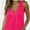 Deep pink, variant on Tank Tops for Women Casual V Neck Basic Cami Camisoles