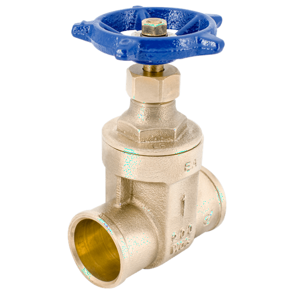 Legend Valve 1/2" S-408 No Lead Economy Gate Valve in Brass - 104-723NL