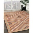 thumbnail image 3 of Ahgly Company Machine Washable Indoor Rectangle Traditional Orange Area Rugs, 7' x 9', 3 of 7