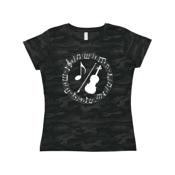 Inktastic Violin Gift for Violinist Women's T-Shirt