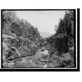 thumbnail image 2 of Historic Framed Print, Saco River looking down near Bemis, Crawford Notch, White Mountains, 17-7/8" x 21-7/8", 2 of 9
