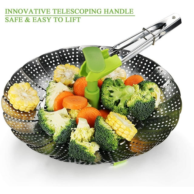 Accessories for Instant Pot Set - 5,6,8 Qt Pressure Cooker Accessories Set with Steamer Basket,Eggshell Cutter,Egg Rack,Egg Bites Mold,Non-Stick Springform Pan,Tong,Silicone Mitts