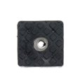 thumbnail image 4 of Rannb Patas De Goma De 30 Mm X 30 Mm, Forma Cuadrada, Almohadillas De Goma Antideslizantes Negras Para Muebles, Patas De Silla, Pisos De Madera, Paquete De 20, 4 of 5