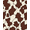 Brown Beige, Pattern 3, variant on ODIKA Free Form Hide Print Patchwork Inspired Spotted Surface Design for Playroom, Bedroom, Reading Nook, Pet Friendly & Kids Safe Play