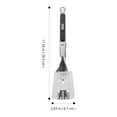 thumbnail image 2 of unbranded Pinza De Acero Inoxidable Para Cocina Color Negro Para Y, 2 of 8