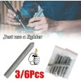 thumbnail image 3 of HeeHom Low Temperature Universal Welding Rods with Built-in Flux – 1650°F Easy Melt Aluminum Welding Electrodes for Stainless Steel, Iron, Copper, PVC Pipes – Beginner & Pro Welder Kit (3/6 Pack), 3 of 10