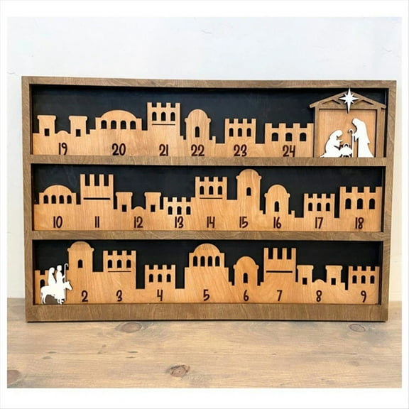 Advent Calendar for the Birth of Jesus, Countdown to Jesus