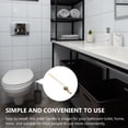 thumbnail image 3 of SHISUYAN Universal Toilet Tank Flush Handle Lever in Golden Color with Excellent Texture and Wear Resistance for Bathroom Use 4.5 Inches, 3 of 9