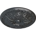 thumbnail image 3 of Ekena Millwork 15 3/4"OD x 5/8"P Granada Ceiling Medallion (Fits Canopies up to 4 1/4"), Hand-Painted Pewter, 3 of 6