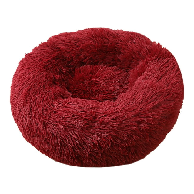 LSLJS Comfortable Plush Kennel Dogs Pet Litter Deep Sleep Pv Litter Sleeping Bed, Pet Supplies