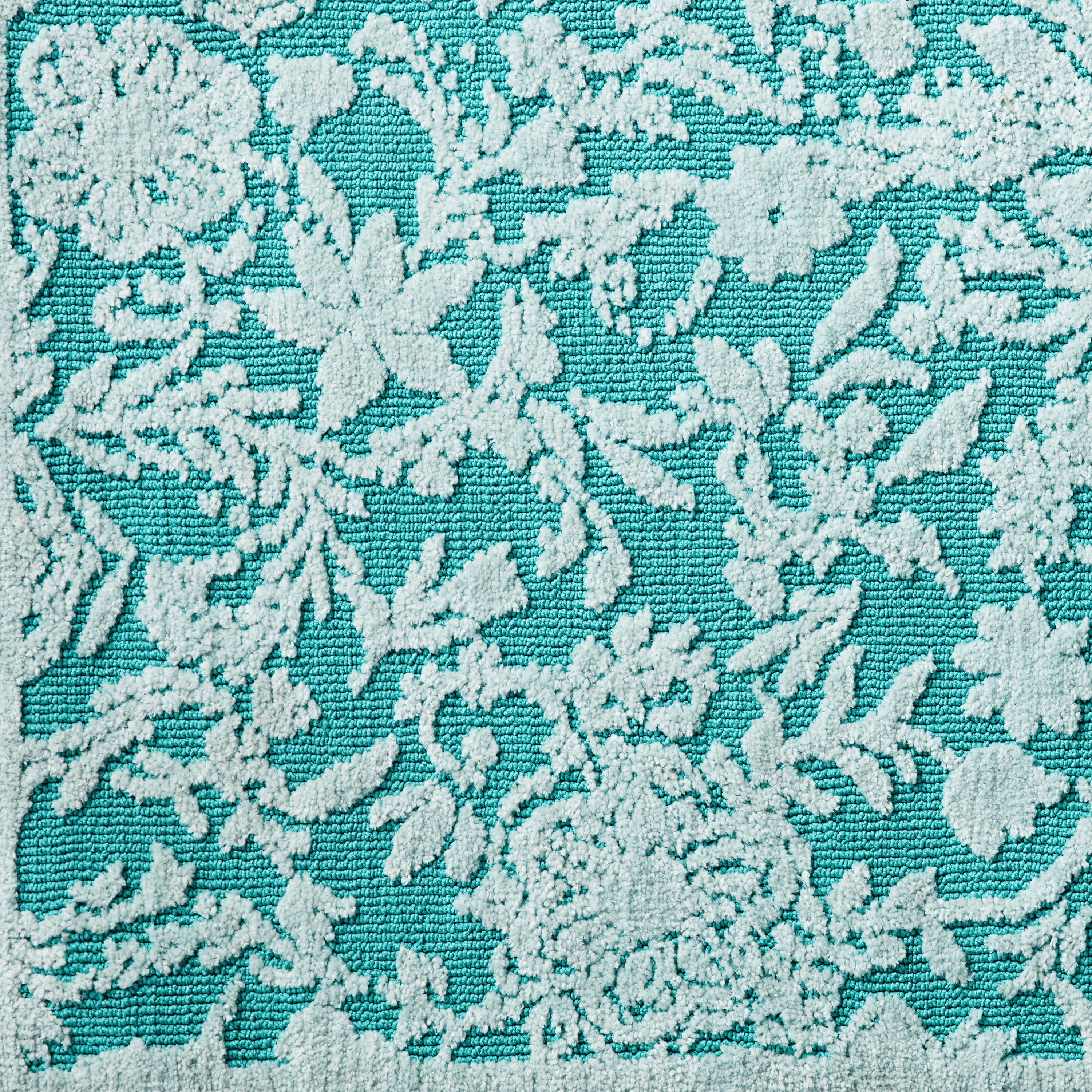 The Pioneer Woman Tonal Toss Microfiber Blue Accent Rug, 30" x 46"