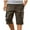 Brown, variant on Cargo Shorts for Men Casual Cotton Below Knee Multi Pockets Classic Fit Outdoor Work Shorts
