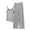 Black, variant on 2 Piece Outfits Summer Women,Womens Two Piece Striped Set Short Sleeve Crewneck Top and Wide Leg Pants Matching Sets