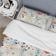 thumbnail image 4 of Designart "Polka Dots Of The World II" Green Polka Dots Bedding Covert Set - Modern & Contemporary Bed Set With 2 Shams, 4 of 5