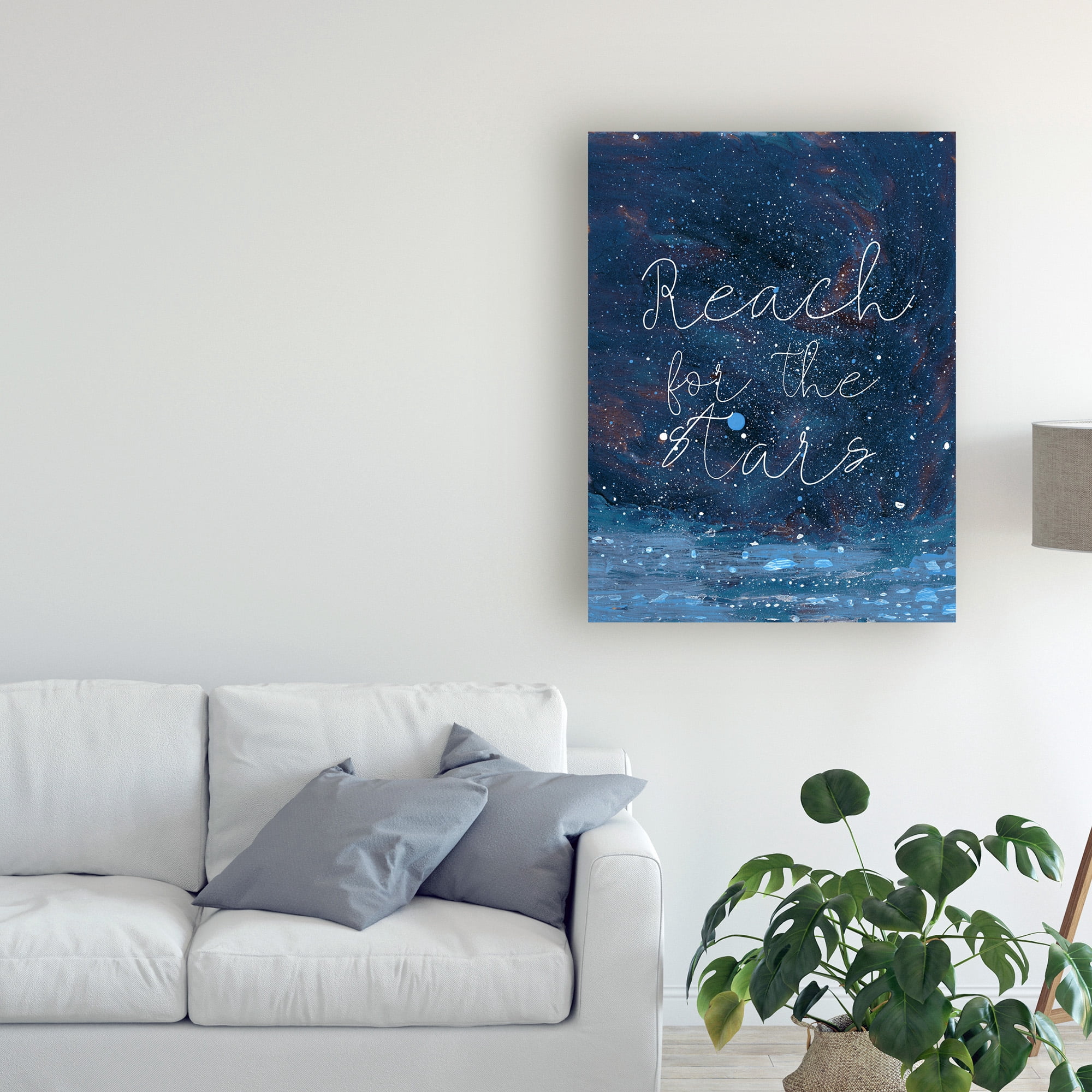 Trademark Fine Art 'Night Magic I' Canvas Art by Alicia Ludwig