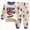 C194---Blue, variant on 6-12 Months Girls Long Sleeve Pajama Set Outfit for Girls 10-12 Years Old Kids Pajamas Cotton Long Sleeve Toddler Girls Kids,Purple