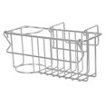 thumbnail image 1 of KAKOWELY Organizador De Acero Inoxidable Para Fregadero Con Cesta Escurridora Y Soporte Para Esponja Plata, 1 of 8