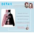 thumbnail image 4 of Sudadera Demon Slayer para Hombre Mujer Tanjiro Sudaderas con Capucha Nezuko Kimetsu no Yaiba, Llavero Gratis, 4 of 5