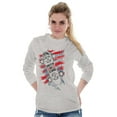 thumbnail image 5 of United We Stand American Skateboarder Plus Size Crewneck Graphic Tee Shirt Brisco Brands 2X, 5 of 6