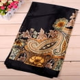 thumbnail image 4 of Augper Womens Silk Like Large Scarf Floral Long Satin Neck Scarf Lightweight Shawl Wrap, 4 of 5