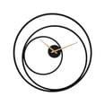 thumbnail image 4 of WLPZXP 24 Inch Industrial Wall Clock Round Hanging Silent Home Decor Metal Wall Clocks Black, 4 of 9