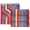 Rainbow, variant on White Classic Luxury Cream Beige Striped Cotton Beach Towels, 35 x 70, 3 Count
