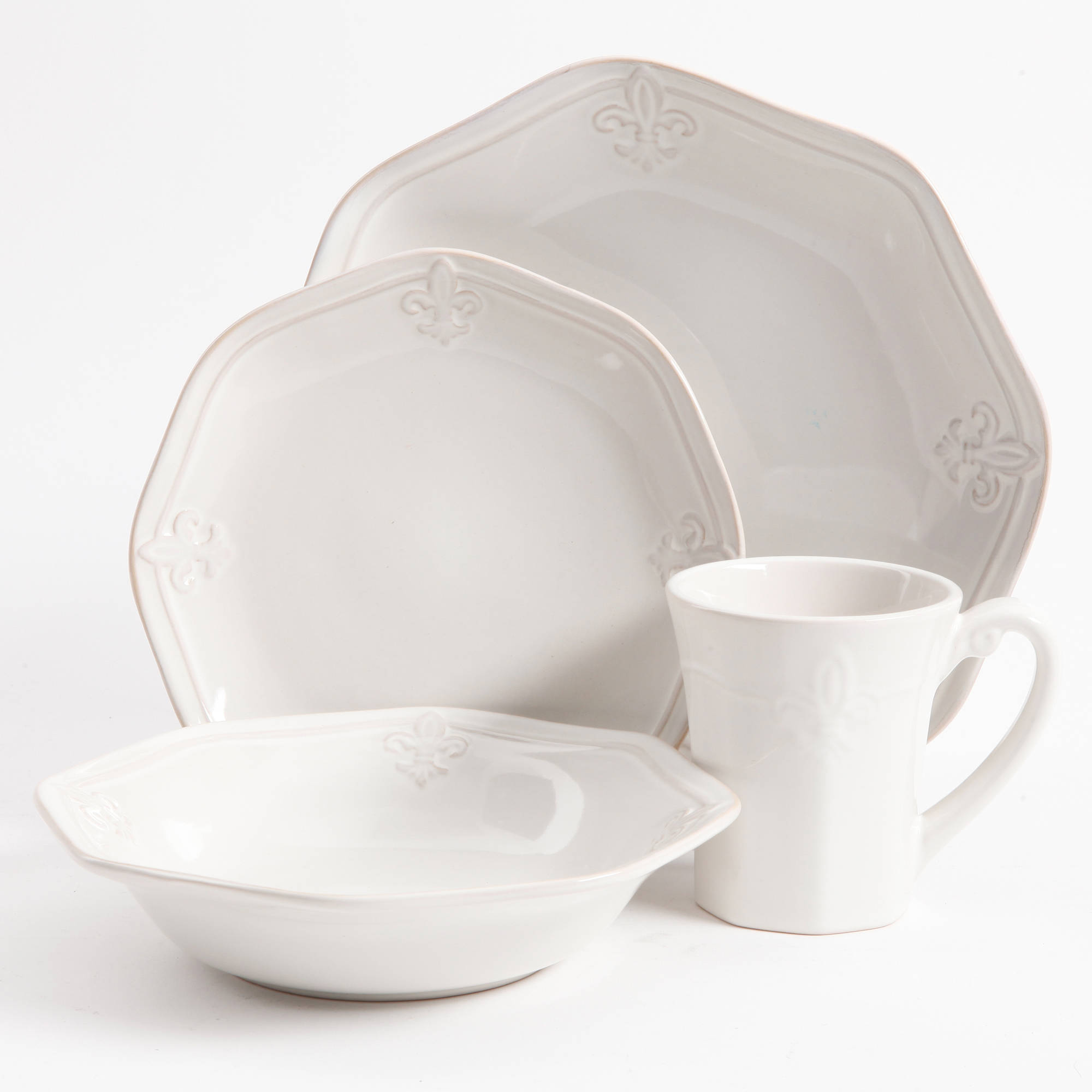 Better Homes & Gardens Country Crest Dinnerware, Set Of 16 - image 3 of 8