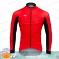 thumbnail image 2 of Wlller Invierno Thermisch Fleece Fiets Lange Mouw Wielertrui Mannen Kleding Pro Team Outdoor Fiets Kleding Ropa Ciclismo 2024, 2 of 4