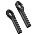 thumbnail image 3 of Almencla 2Pcs Mountain Bike Handlebar Ends Ergonomic Wear Resistant High Strength Handle Black, 3 of 8
