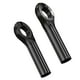 thumbnail image 3 of 2 extremos de manillar de bicicleta cómodos y antideslizantes de fibra de carbono. Negro, 3 of 9