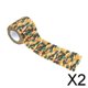 thumbnail image 1 of Cinta adhesiva para caza y acampada Bionic Gear Wrap de 6 x 5 cm x 4,5 m, color desierto 1 2 piezas, 1 of 6
