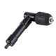 thumbnail image 1 of Accesorios para taladro angular: extensión de 90 grados, mango hexagonal de 8 mm, adaptador de taladro de ángulo recto de 90 grados (rango de portabrocas: 0,8-10 mm), una pieza, color negro., 1 of 5