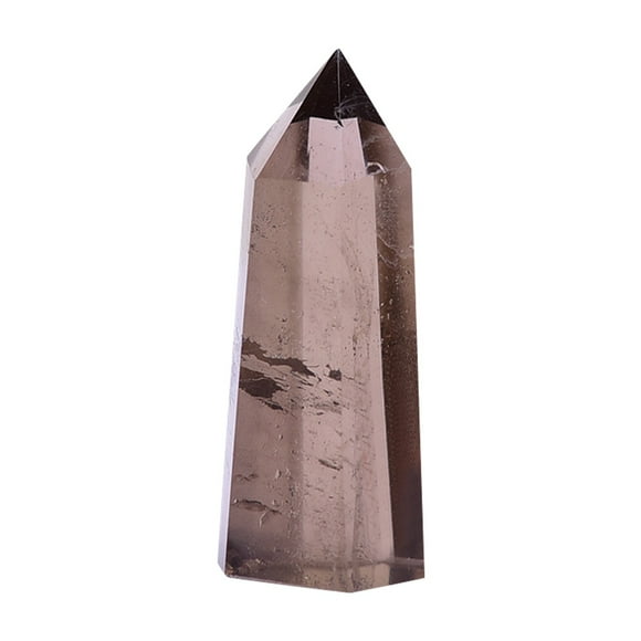 Natural Fluorite Quartz Crystal Healing Jade Crystal Hexagonal Bar Point