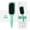 Green, variant on Curl Defining Curly Hair Styling Brush, Detangling Shaping Hair Comb for Curly Wavy Hair, Anti‑Static for All Hair Types, Multiple Colors