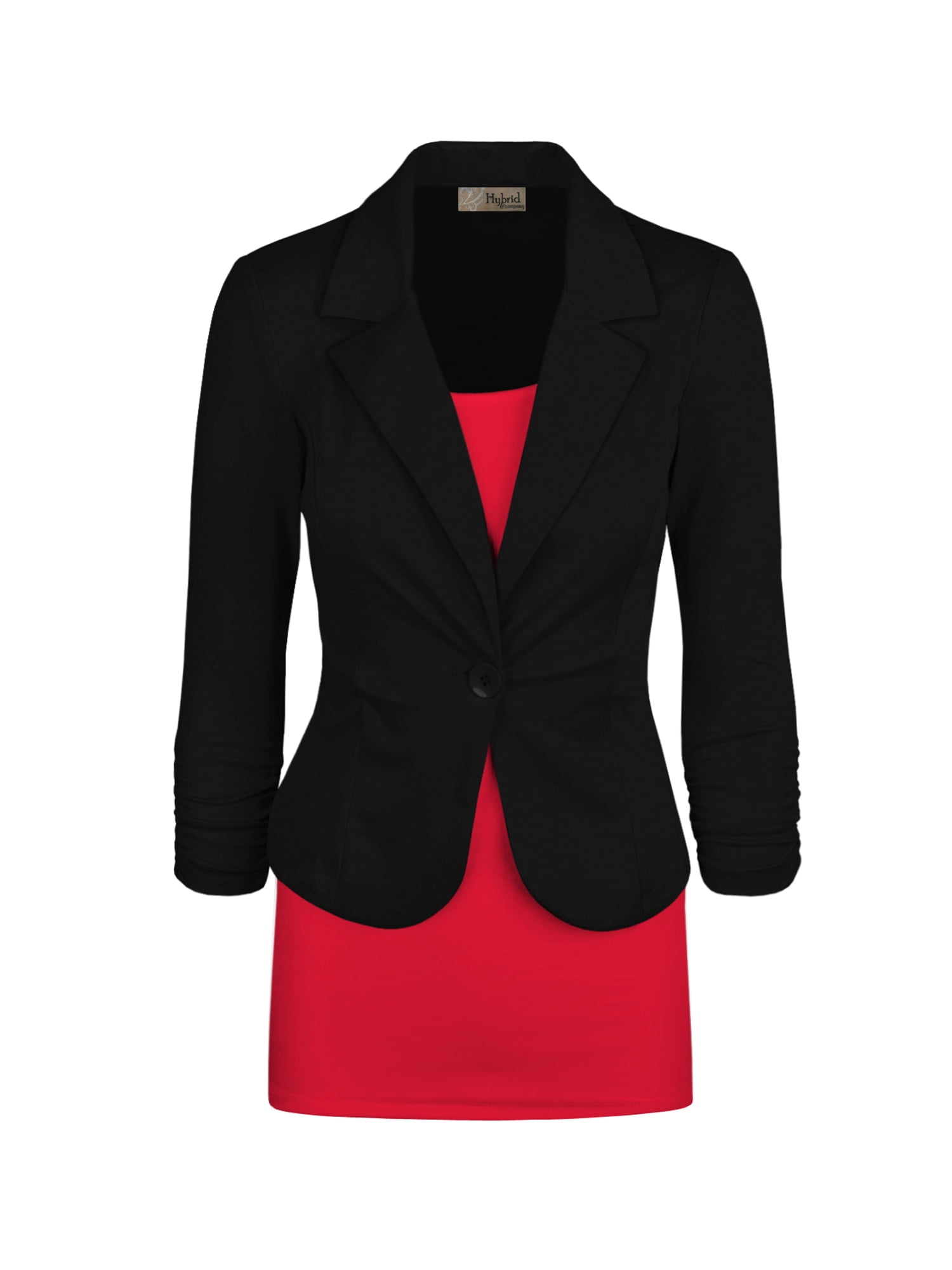 Hybrid & company Women's Casual Work Office Blazer Jacket, JK1131