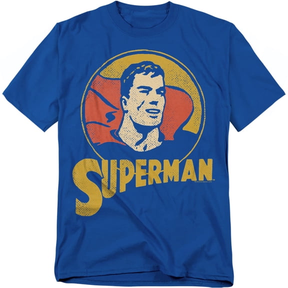 DC Comics T-Shirt Super Circle Unisex Graphic Tee For Men & Women