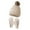 Beige, variant on Elainilye Fashion Kids Winter Beanie Hat Gloves Sets For 5-11 Years Old Boys Girls Knit Thick Warm Thermal Sets,Red