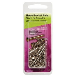 Hillman 3/4 in. Bracket Nickel Steel Nail Flat Head Hillman 3/4 in. Bracket Nickel Steel Nail Flat Head