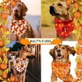 thumbnail image 6 of Pet Saliva Towel Supplies Decoration Thanksgiving Pattern Triangle Towel Dog Scarf Pet Neckerchief Scarf Harvest Bibs, 6 of 9