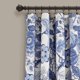 thumbnail image 2 of Paneles de cortina de ventana que oscurecen Half Moon Azul marino Blanco 52X95 Conjunto, 2 of 2