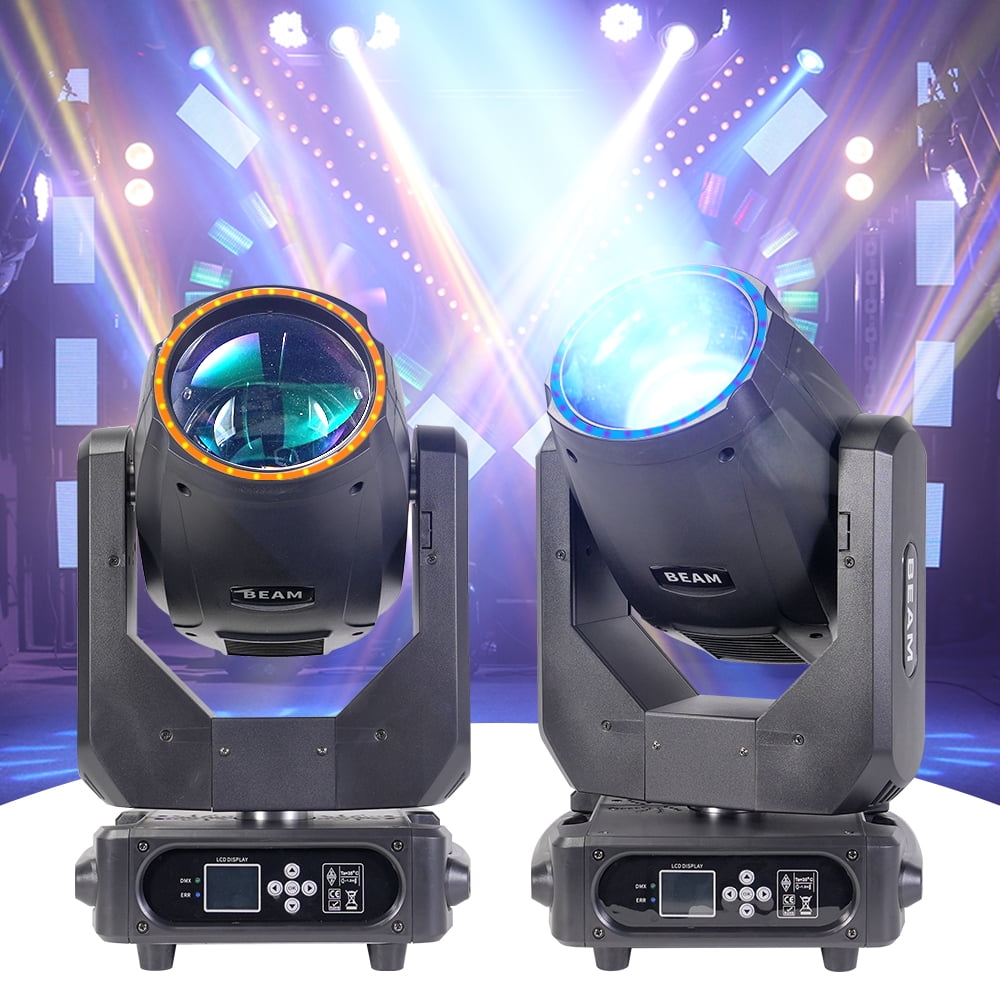 2PCS Beam 7R 230W Moving Head Light Halo Stage Light Effect DMX 512 for Disco Bar W/Case