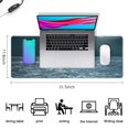 thumbnail image 3 of Moon Ocean Large Mouse Pad - Enhance Gaming with XXL Extended Desk Mat, Non-Slip Base, Stitched Edges, Perfect for Computer, Office, Keyboard, Laptop - 31.5x11.8 Inch, 3 of 7