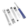 thumbnail image 1 of Fastener Pry Tool, Disassembly Pry Bar Tool Steel + ABS Audio Removal Kit Portable 5pcs/set  for Car  for Dashboard Panel, 1 of 8
