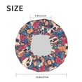 thumbnail image 4 of KLL colorful Skull rose Pattern Shower Cap & Bath Cap for Women,Reversible Oversized Waterproof Shower Caps for all Hair Lengths,Elastic Reusable Bathing Hair Cap, 4 of 6